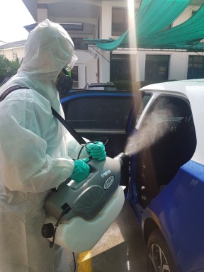 Coronavirus Disease 2019 (COVID-19); Commercial/Residential Disinfecting Service Coronavirus Disease 2019 (COVID-19); Commercial/Residential Disinfecting Service