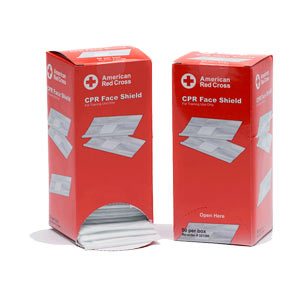 CPR Face Shield by American Red Cross (50 pieces per box) - First Aid Training Bangkok CPR Face Shield by American Red Cross (50 pieces per box) - First Aid Training Bangkok