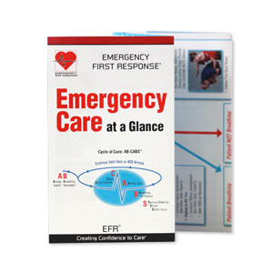 EFR Emergency Care at a Glance Card (Asia Pacific version) - First Aid Training Bangkok EFR Emergency Care at a Glance Card (Asia Pacific version) - First Aid Training Bangkok
